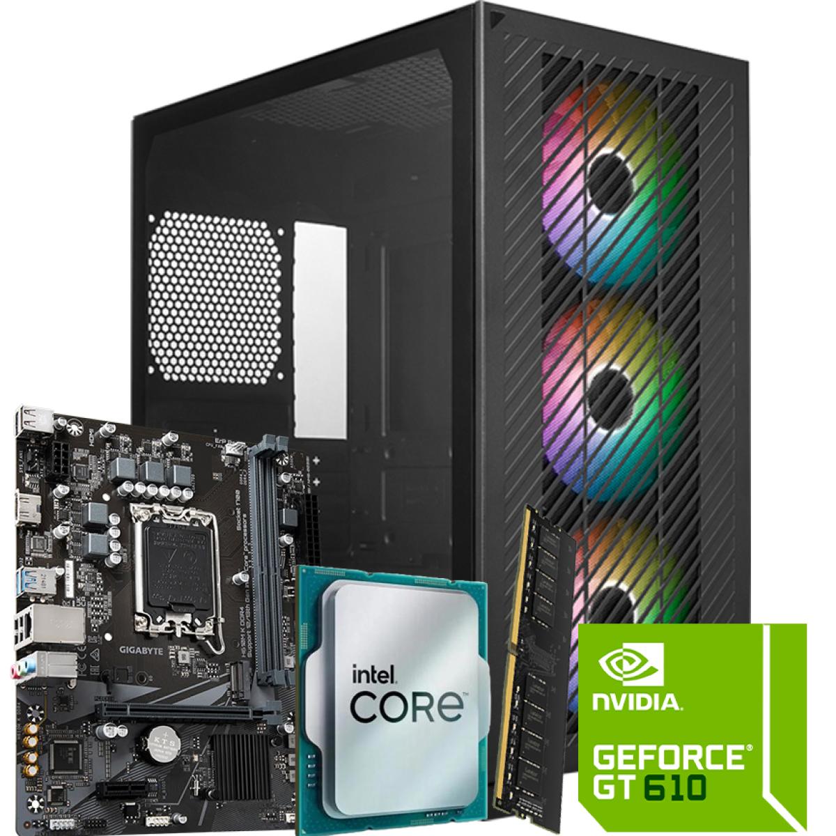 INTEL CORE I5 12400F / GT 610 2GB / 8GB RAM - Low Budget Build