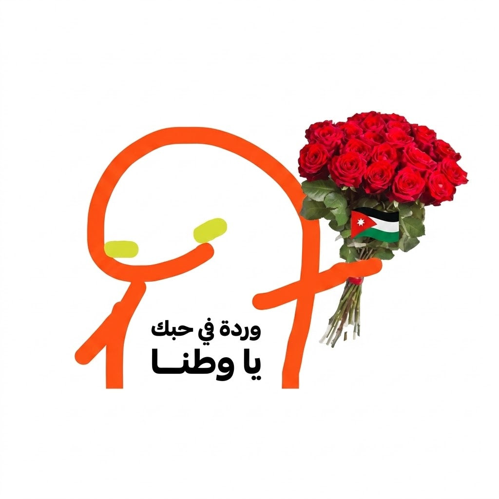 Jordan Pride – Free Sticker Collection 🇯🇴