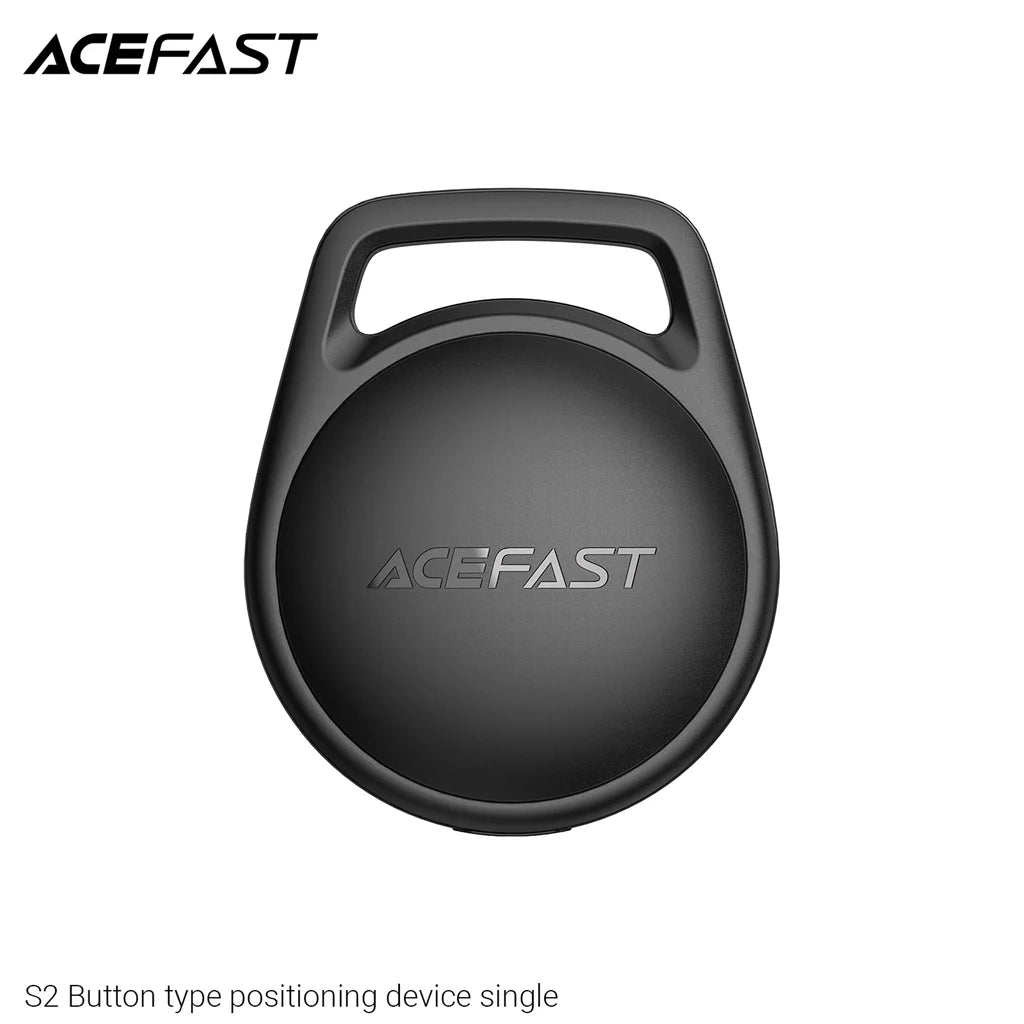 ACEFAST S2 Button Tracker – Apple Find My | MFi Certified | 12-Month Battery | 8g Ultra-Compact | Keys & Bag Locator