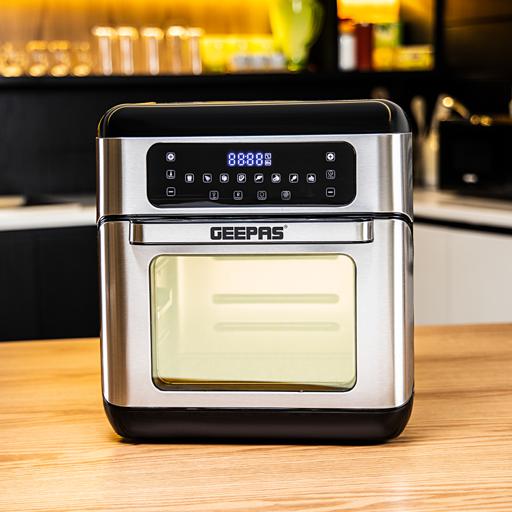 Geepas  Digital Air Fryer Oven 10L 1500W 9-in-1
