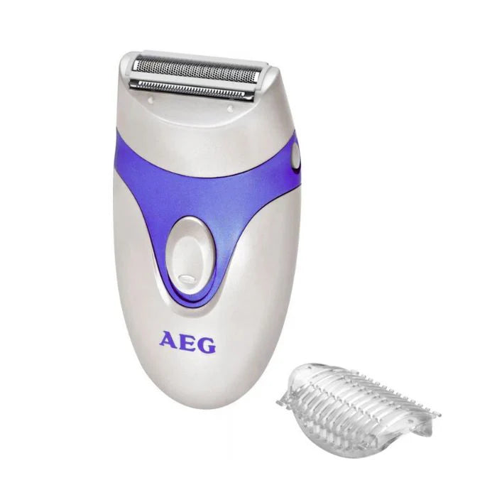 AEG Lady Shaver LS 5652 – Gentle Hair Removal for Legs, Underarms & Bikini Line with Long-Hair Trimmer