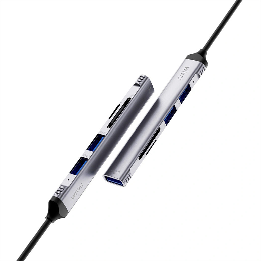 WiWU 5-in-1 USB-C Hub Adapter | Docking Station HB003