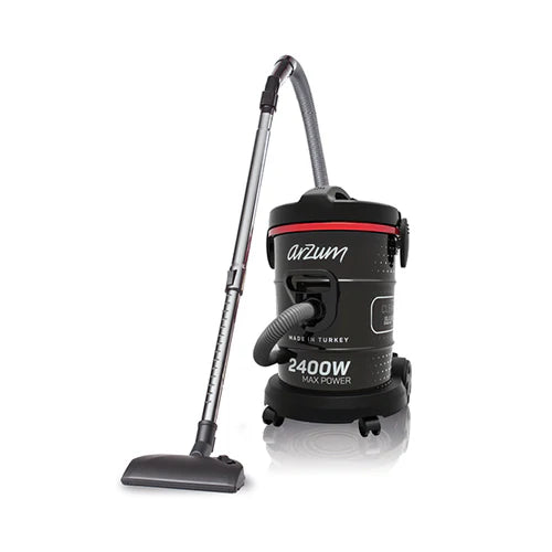 Arzum Cleaner Raptor Drum Vacuum 2400W | 21L Capacity