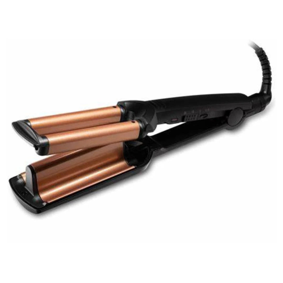 BaByliss Styler Deep Waves Ceramic Curling Iron W2447E - Triple Tourmaline