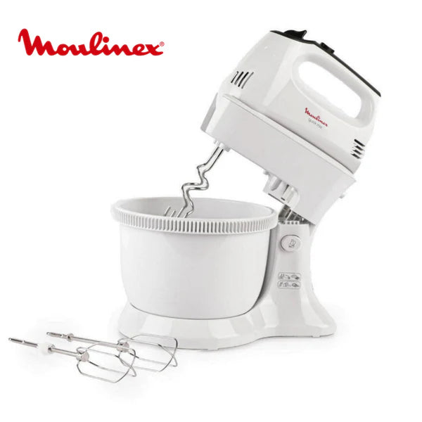 Moulinex, Hand Mixer With Stand 300W 5 Speeds HM311127