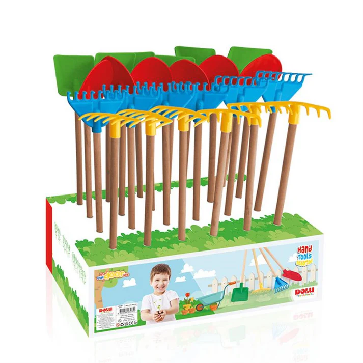 Dolu Large Hand Tools for Kids – Outdoor Play Toy Set