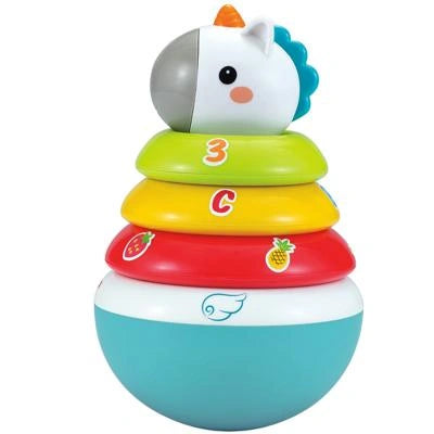 Hola Roly-Poly Unicorn - Stacking Rings Learning Toy, 3M+