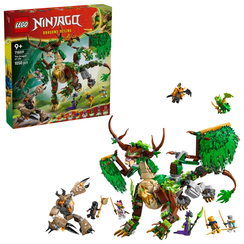 LEGO NINJAGO The Dragon of Life – 1050 Pieces | Set 71859