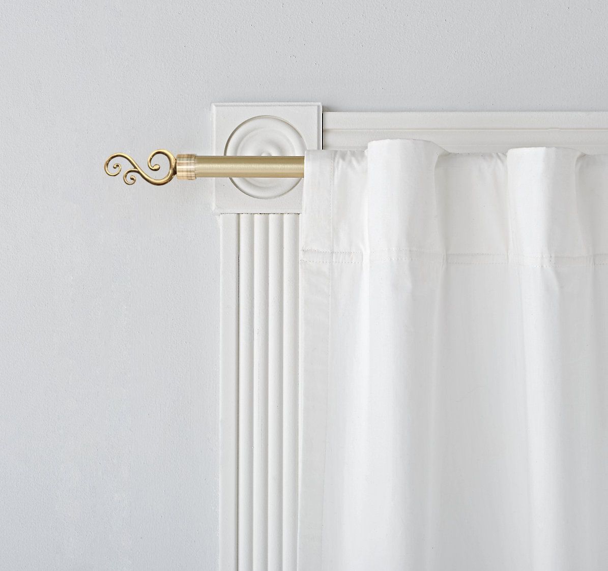 ARMN Metropolitan Curtain Rod – Bronze, 1–3 Meter Adjustable