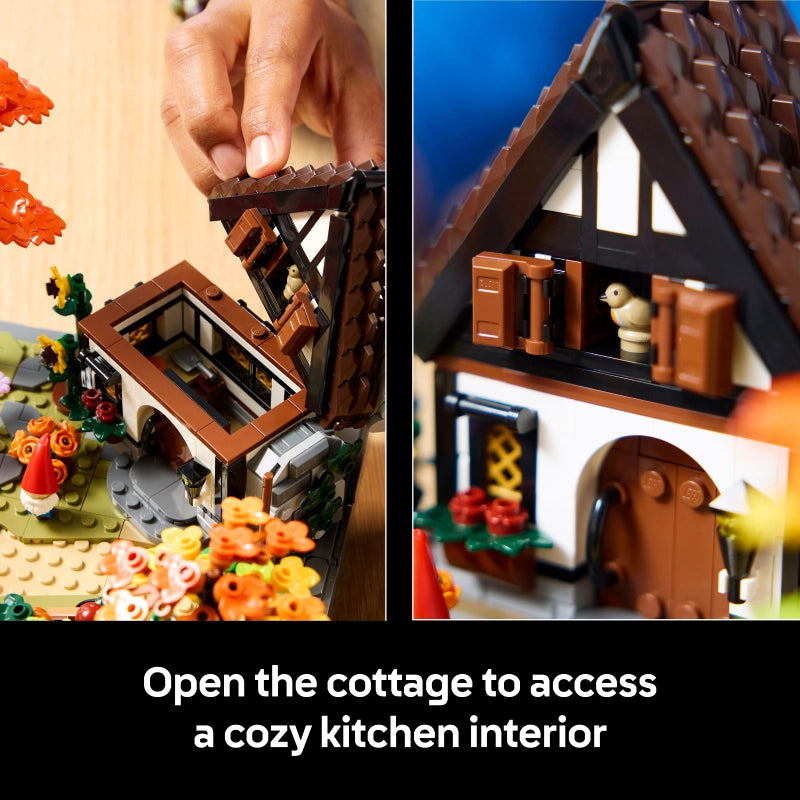 LEGO Icons Autumn Cottage Garden – 1102 Pieces | Set 11372