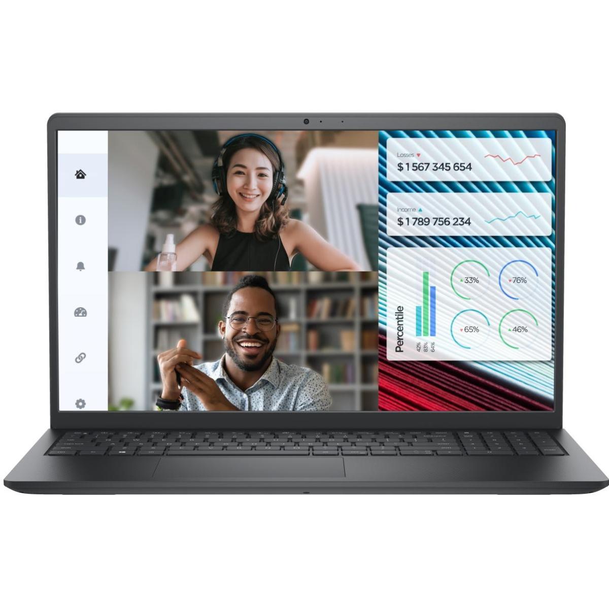 Dell Vostro 3520 i5, 15.6" 120Hz, 8GB RAM, 512GB SSD, Black