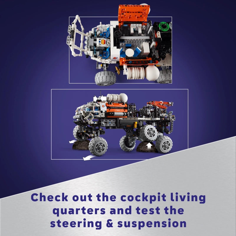 LEGO Technic Mars Crew Exploration Rover – 1599 Pieces | Set 42180