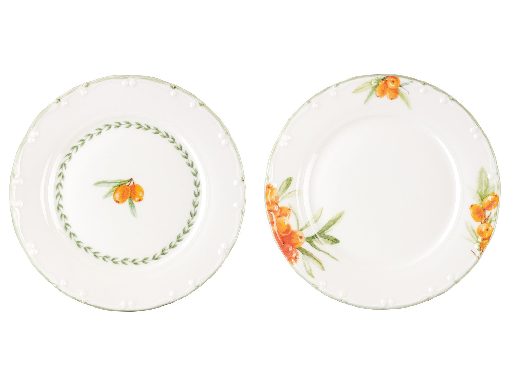 Eleagnus 6 Pcs Cake Plate Set - Madame Coco JO