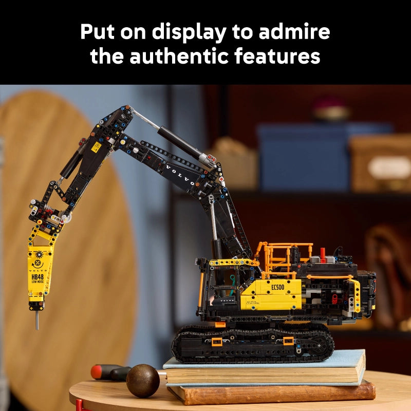LEGO Technic Volvo EC500 Hybrid Excavator – 2359 Pieces | Set 42215