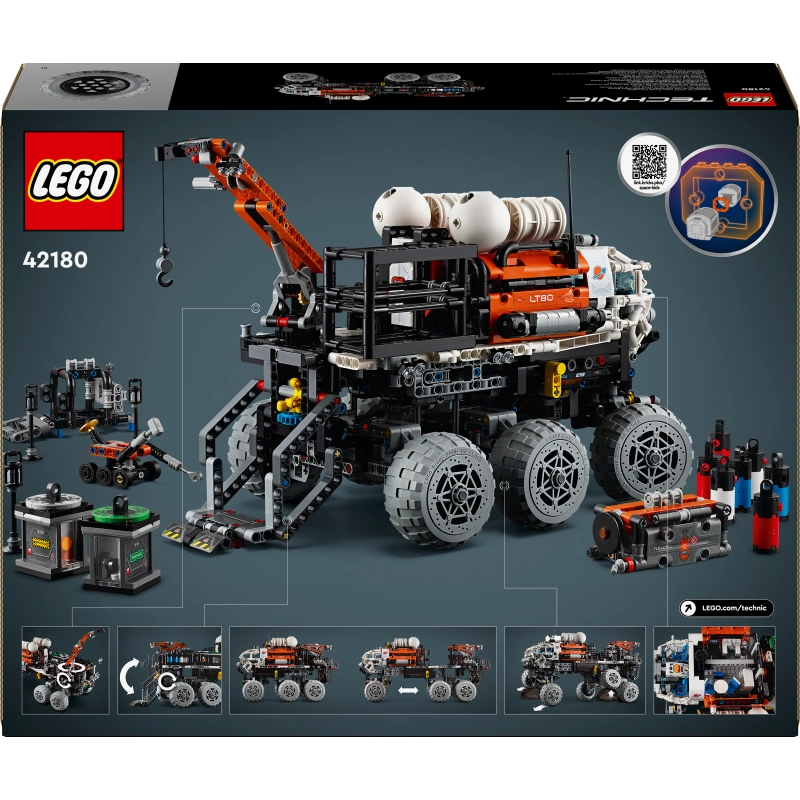 LEGO Technic Mars Crew Exploration Rover – 1599 Pieces | Set 42180