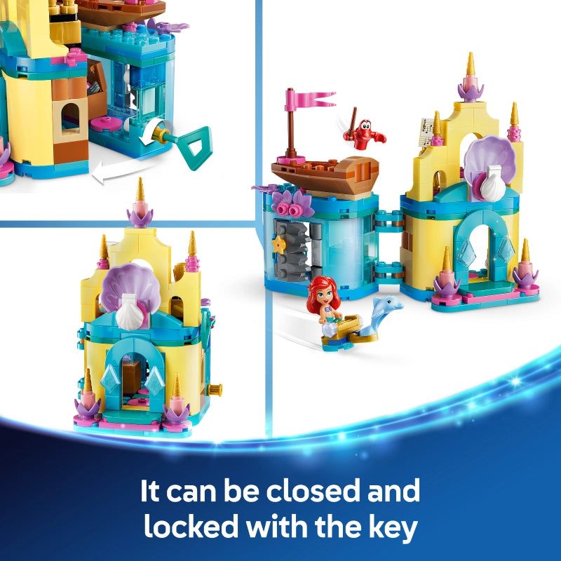 LEGO Disney Ariel's Magical Mini Palace – 179 Pieces | Set 43285