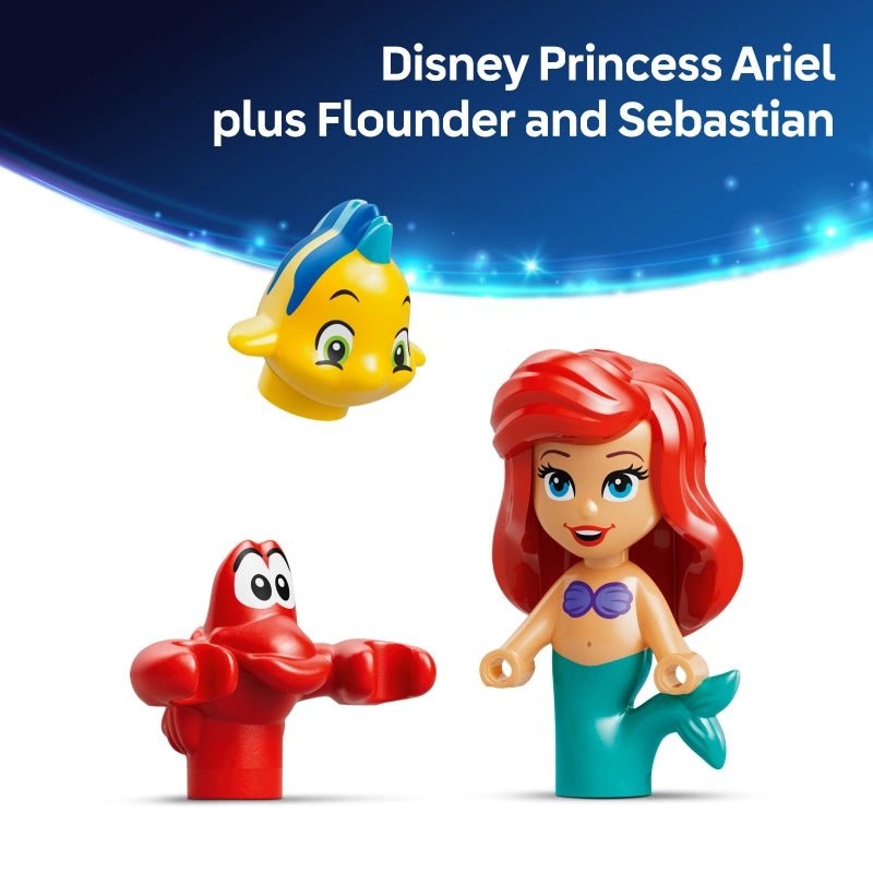 LEGO Disney Ariel's Magical Mini Palace – 179 Pieces | Set 43285