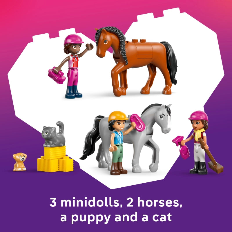 LEGO Friends Horse Stable & Riding Academy – 735 Pieces | Set 42688