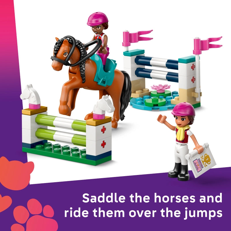 LEGO Friends Horse Stable & Riding Academy – 735 Pieces | Set 42688