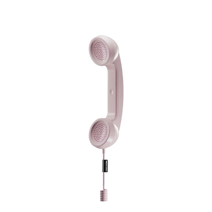 Native Union Pop Phone Alarm Retro Handset USB-C – NU-POP-P-CDY | Plug & Talk for Smartphones, Laptops & Tablets