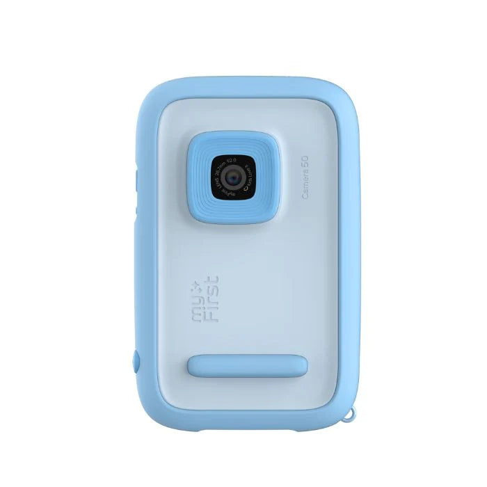 myFirst Camera 50 – AI-Powered Kids Digital Camera with 20MP & Selfie Light | Blue