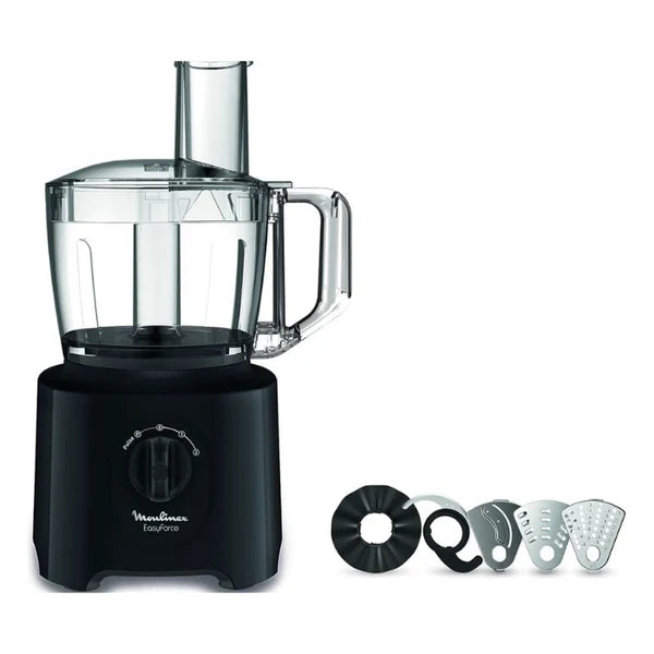 MOULINEX Easy Force Food Processor & Blender 800W - 6 Attachments, 25 Functions | FP247827