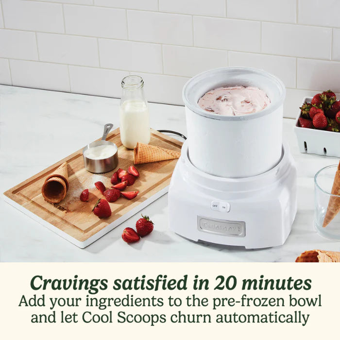 Cuisinart Cool Scoops Ice Cream Maker ICE21E