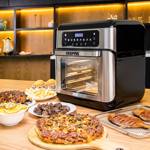 Geepas  Digital Air Fryer Oven 10L 1500W 9-in-1