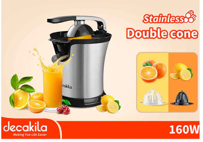 Decakila Stainless Steel Citrus Juicer
