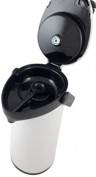 Helios Airport 1.9L Thermos – Grey & Black Insulated Jug