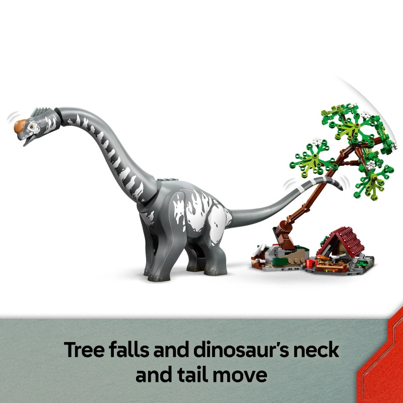 LEGO Jurassic World Raptor & Titanosaur Tracking Mission – 582 Pieces | Set 76973