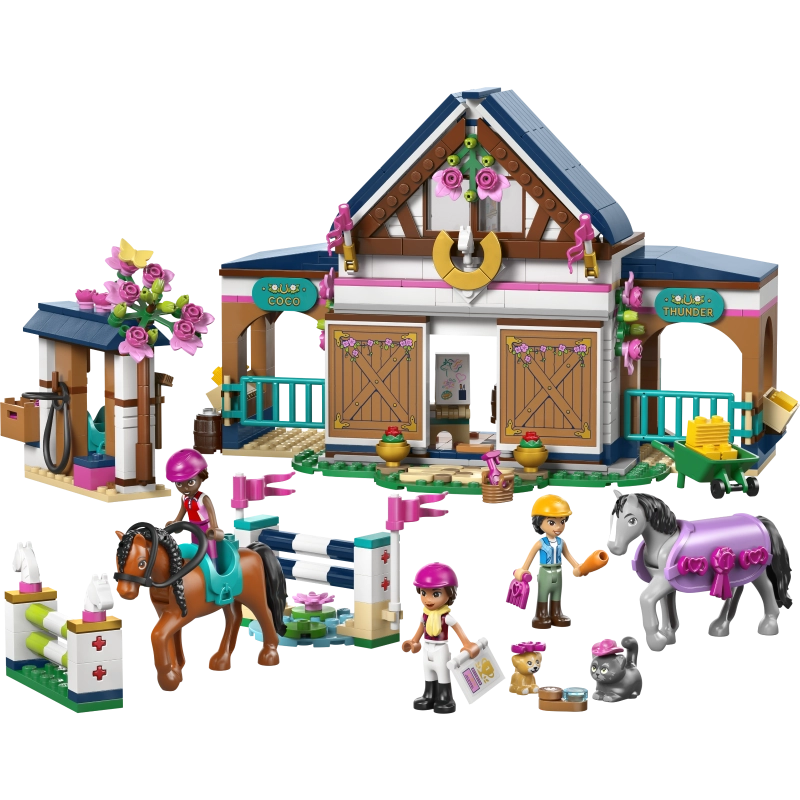 LEGO Friends Horse Stable & Riding Academy – 735 Pieces | Set 42688