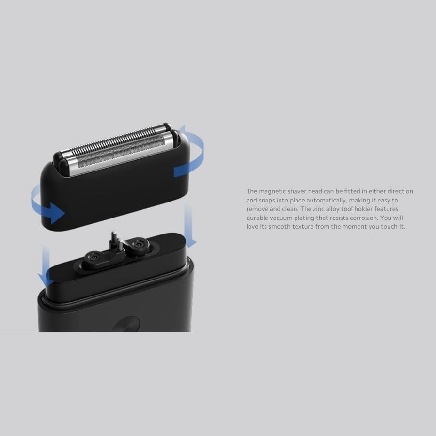 Xiaomi Portable Dual Blade Electric Shaver – Black BHR4194TW