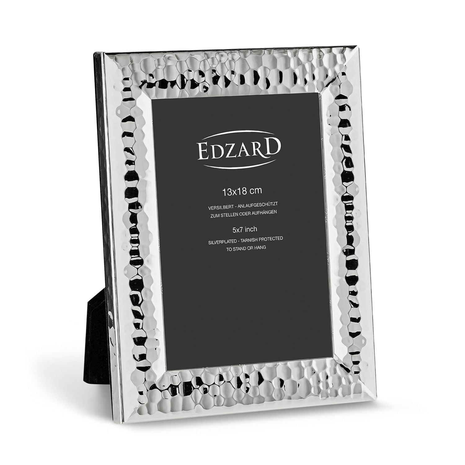 Edzard Gubbio Silver-Plated Photo Frame 13×18cm - Elegant