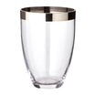 Edzard Charlotte 20cm Crystal Glass Vase - Elegant & Luxury
