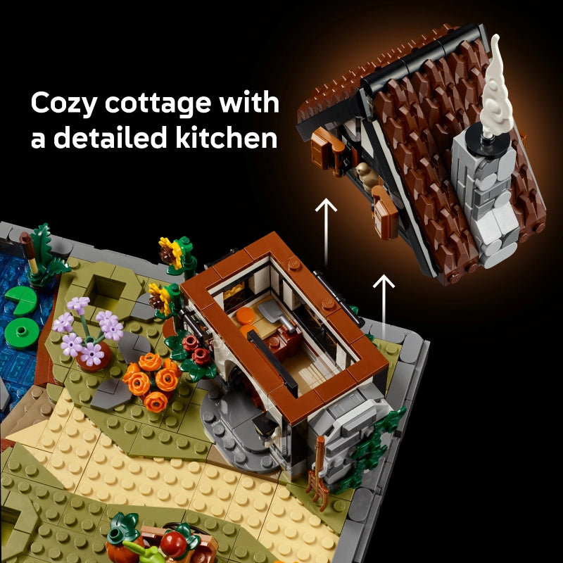 LEGO Icons Autumn Cottage Garden – 1102 Pieces | Set 11372