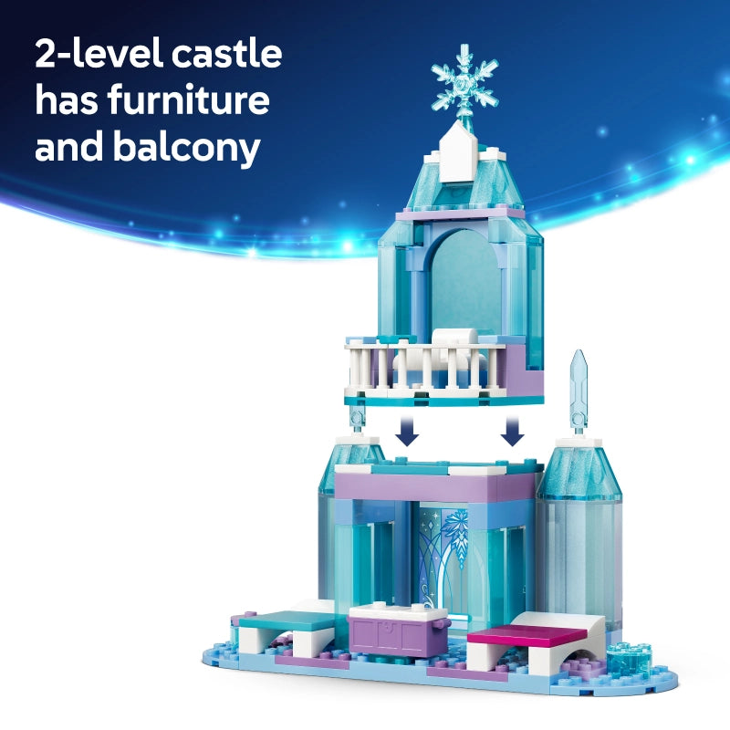 LEGO Disney Elsa's Ice Castle & Snow Ride Adventure – 216 Pieces | Set 43281