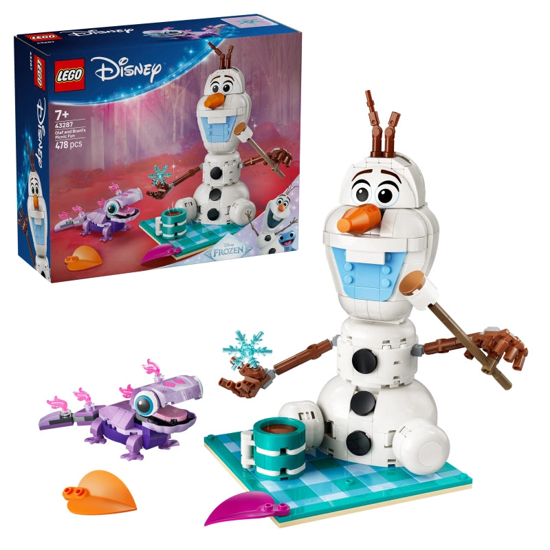 LEGO Disney Olaf & Bruni's Picnic Fun – 478 Pieces | Set 43287