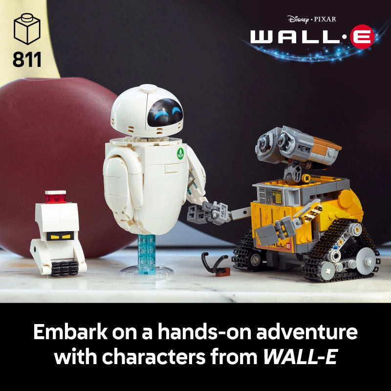 LEGO Disney WALL-E & EVE – 811 Pieces | Set 43279