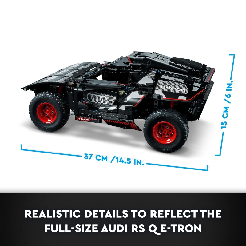 LEGO Technic Audi RS Q e-tron – 914 Pieces | Set 42160