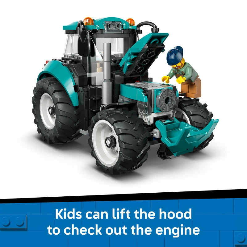 LEGO City Tractor – 204 Pieces | Set 60498