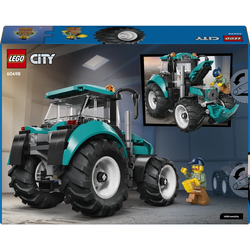 LEGO City Tractor – 204 Pieces | Set 60498