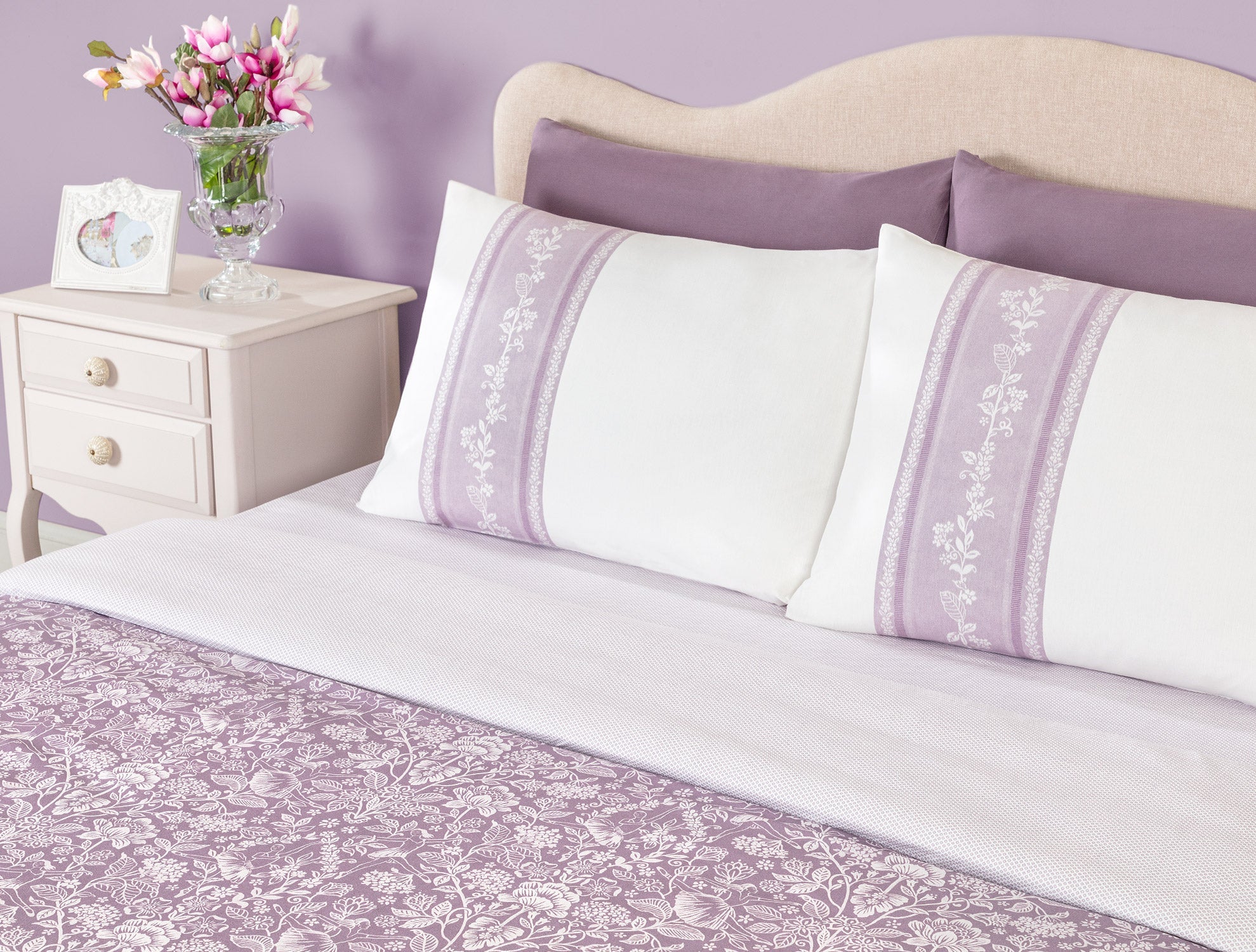 Florent Single Size Duvet Cover Set - Ranforce Patterned - Madame Coco JO