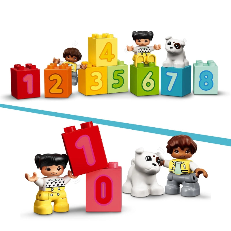 LEGO DUPLO Number Train – Learn to Count | 23 Pieces | Set 10954