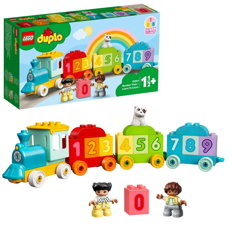 LEGO DUPLO Number Train – Learn to Count | 23 Pieces | Set 10954