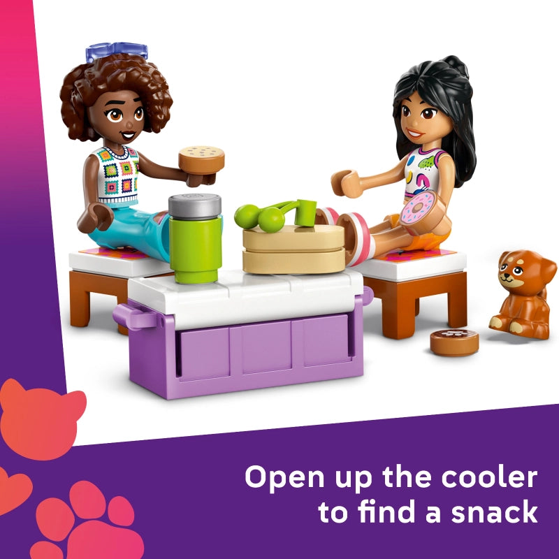 LEGO Friends Friendship Road-Trip Travel Car – 220 Pieces | Set 42659