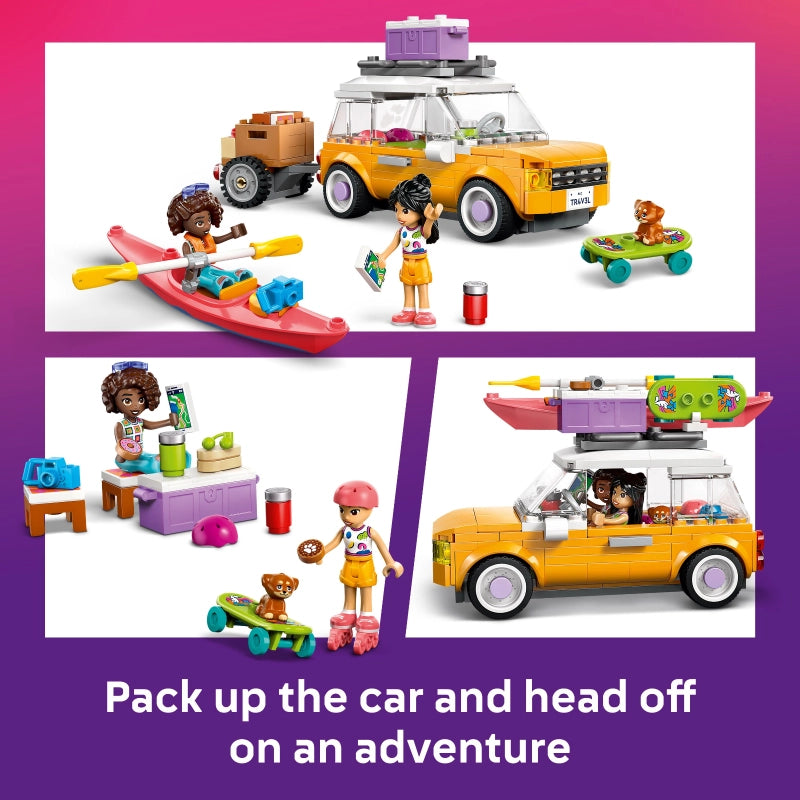 LEGO Friends Friendship Road-Trip Travel Car – 220 Pieces | Set 42659