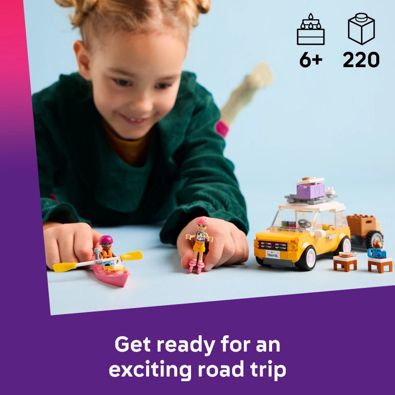 LEGO Friends Friendship Road-Trip Travel Car – 220 Pieces | Set 42659