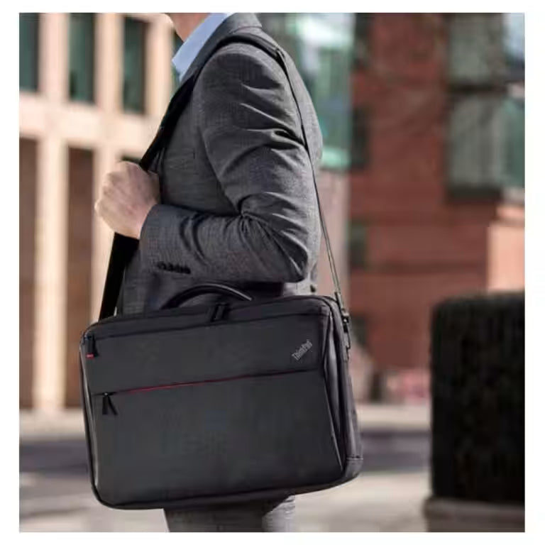 Lenovo ThinkPad 14-Inch Laptop Bag – Water-Resistant Topload Case with Shoulder Strap & Trolley Attachment