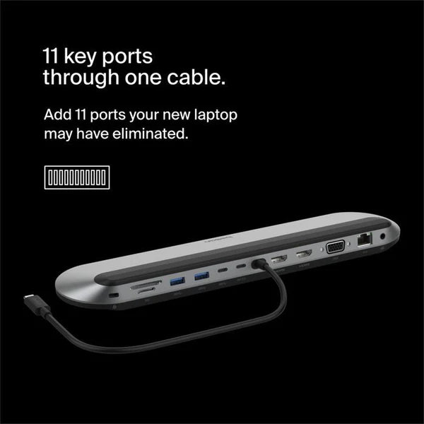 Belkin Universal USB-C 11-in-1 Pro Dock INC014btSGY